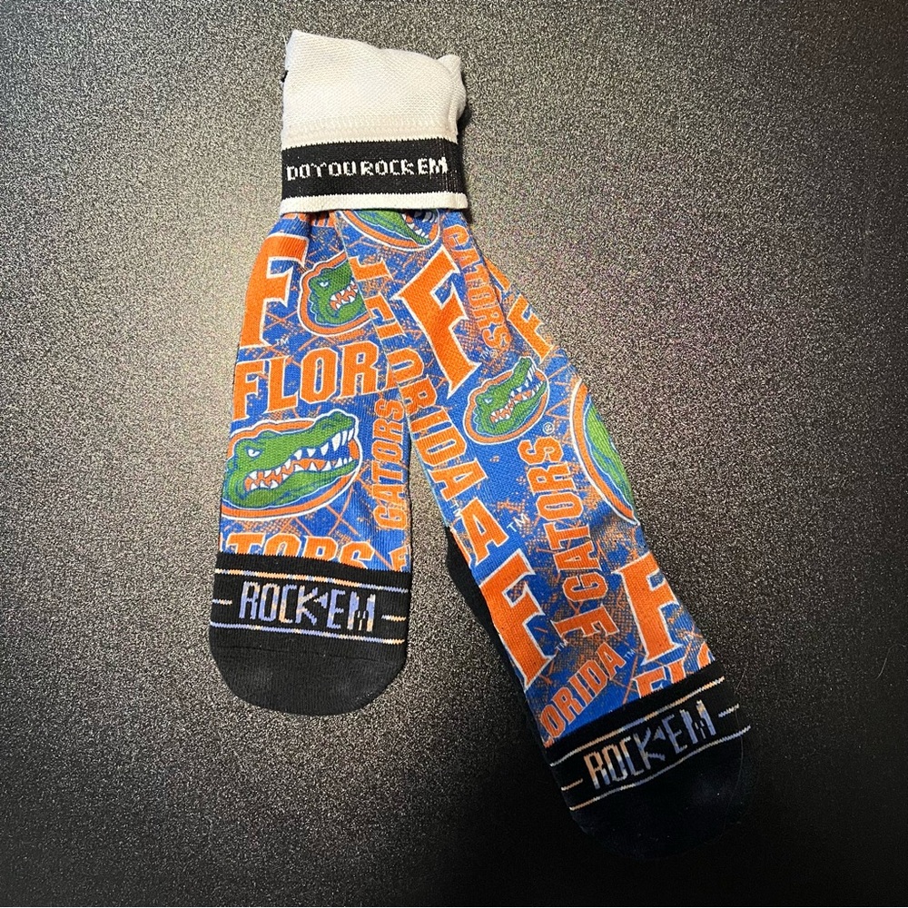 Florida Gators Rock Em Socks